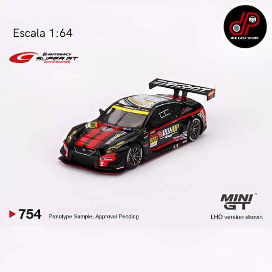 MGT00754 Nissan GT-R NISMO GT3 "RUNUP RIVAUX GT-R" TOMEI SPORTS 2023 SUPER GT SERIES