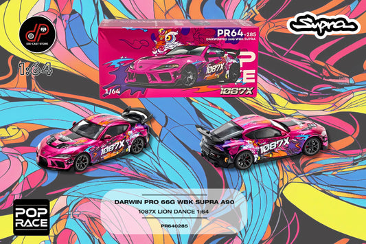 POP RACE 285 DARWIN PRO 66G WBK SUPRA A90 PINK