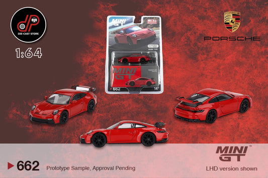MGT00662 Porsche 911 GT3 Guards Red | Shopee Philippines MINI GT