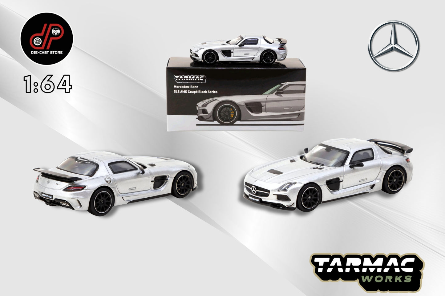 Tarmac Works 1:64 Mercedes-Benz SLS AMG Coupé Black Series