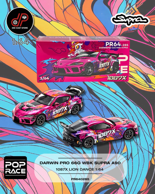 POP RACE 285 DARWIN PRO 66G WBK SUPRA A90 PINK