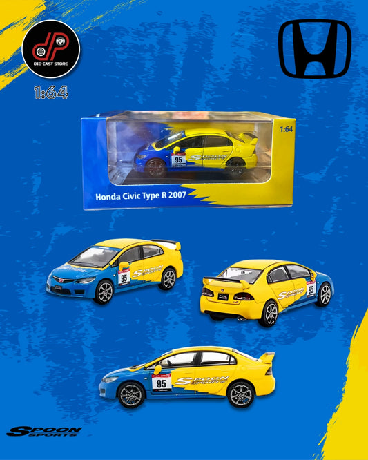 DCT 1/64 HONDA CIVIC FD2R SPOON LIVERY