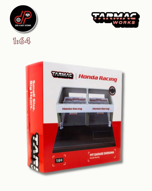 TARMAC WORKS 1/64 PIT GARAGE DIORAMA HONDA RACING