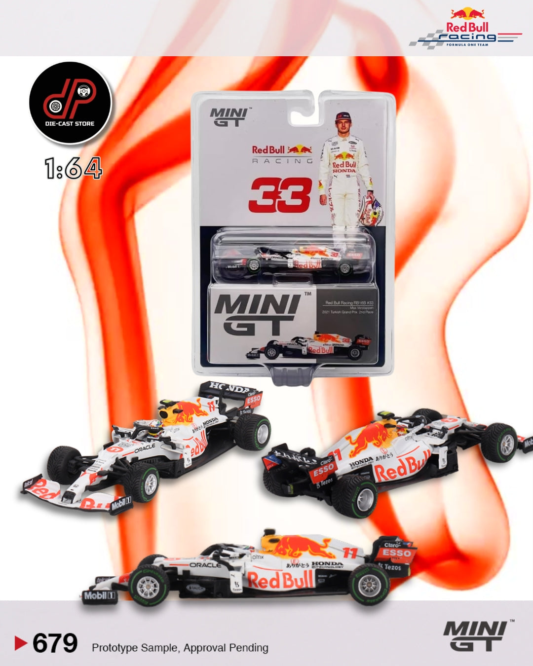 MGT00679 Red Bull RB16B #11 Sergio Pérez 2021 Turkish Grand Prix 3rd Place