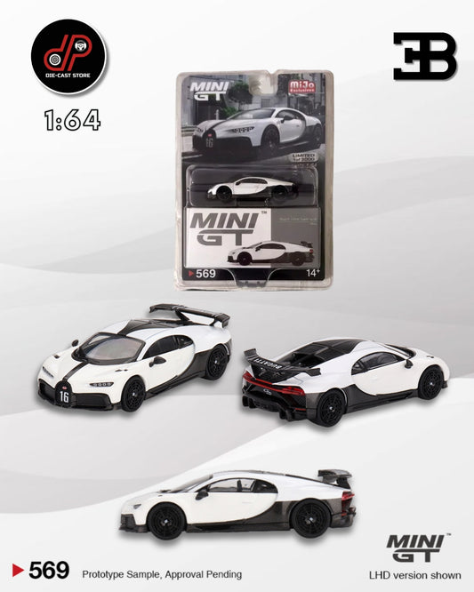 MGT00569 BUGATTI CHIRON PUR SPORT WHITE