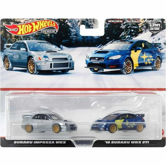 Subaru Impreza Wrx Y ´16 Wrx Sti Pack 2 HOT WHEELS PREMIUM