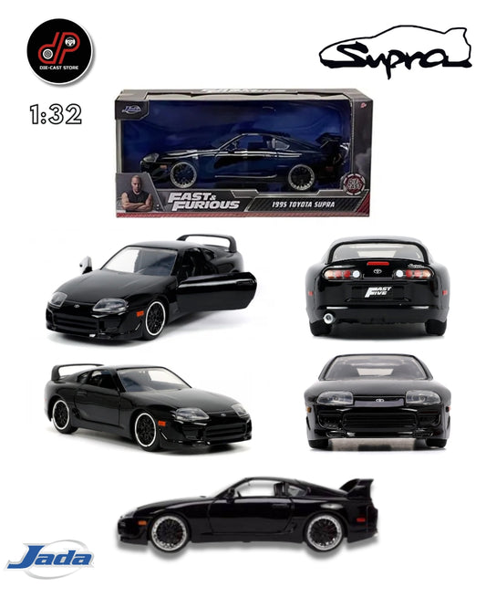 JADA 1:32 FAST & FURIOUS 1995 TOYOTA SUPRA BLACK