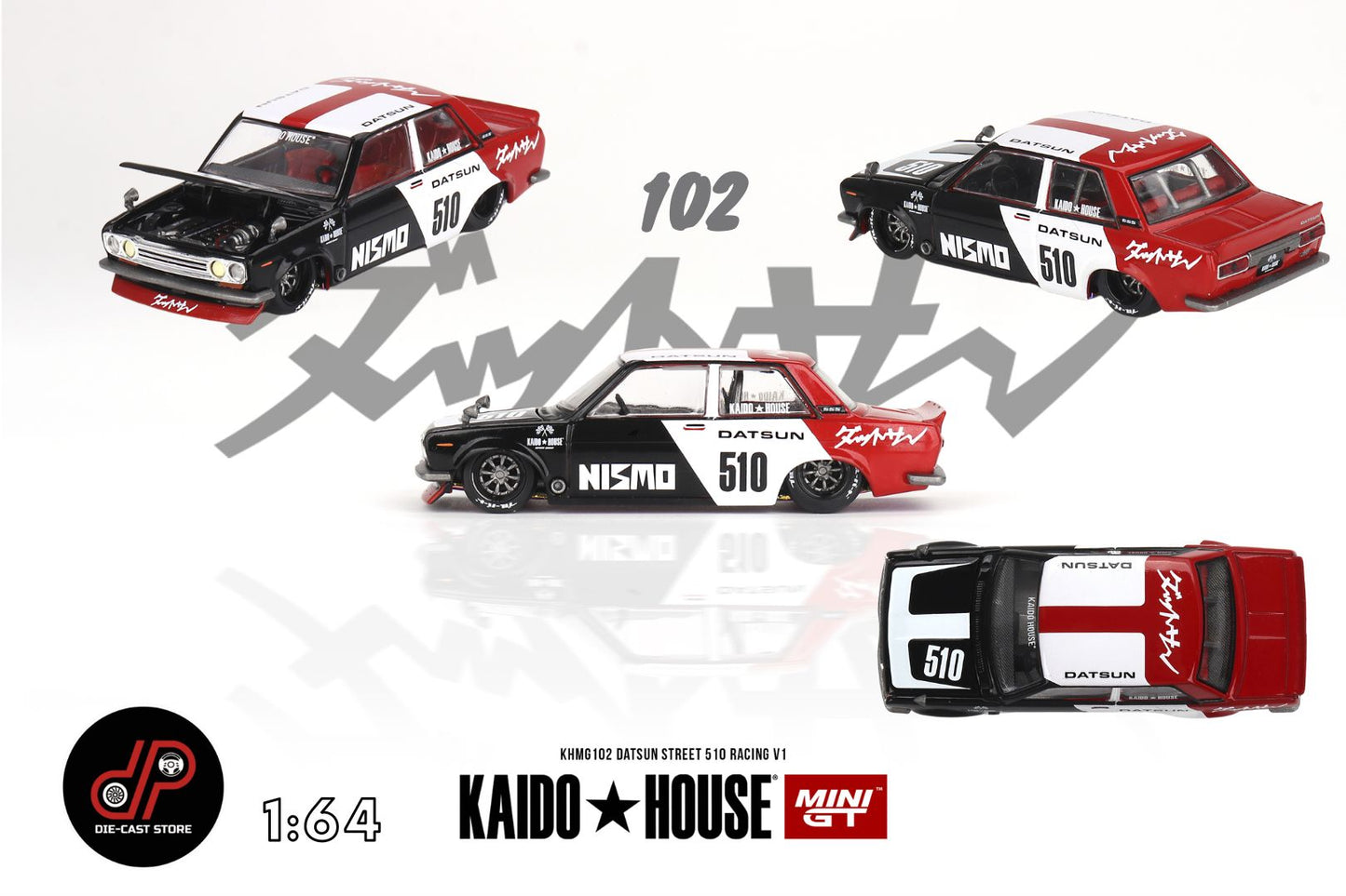 Kaido House KHMG102 Datsun Street 510 Racing V1