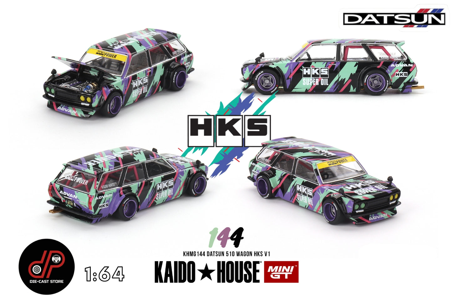 Datsun Kaido 510 vagón HKS V1  KHMG144