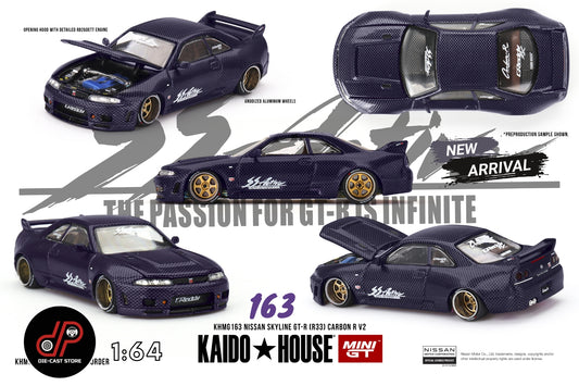 KHMG163 NISSAN SKYLINE GT-R (R33) ACTIVE CARBON R V2