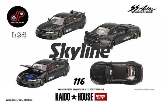 Nissan Skyline GT-R (R33) Active Carbon R V1 KHMG116