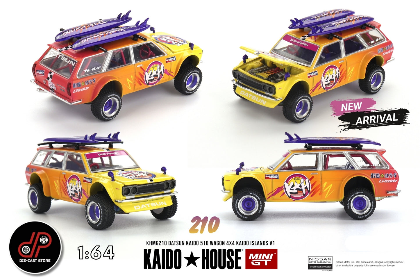 KHMG210 DATSUN KAIDO 510 WAGON 4X4 KAIDO ISLANDS V1