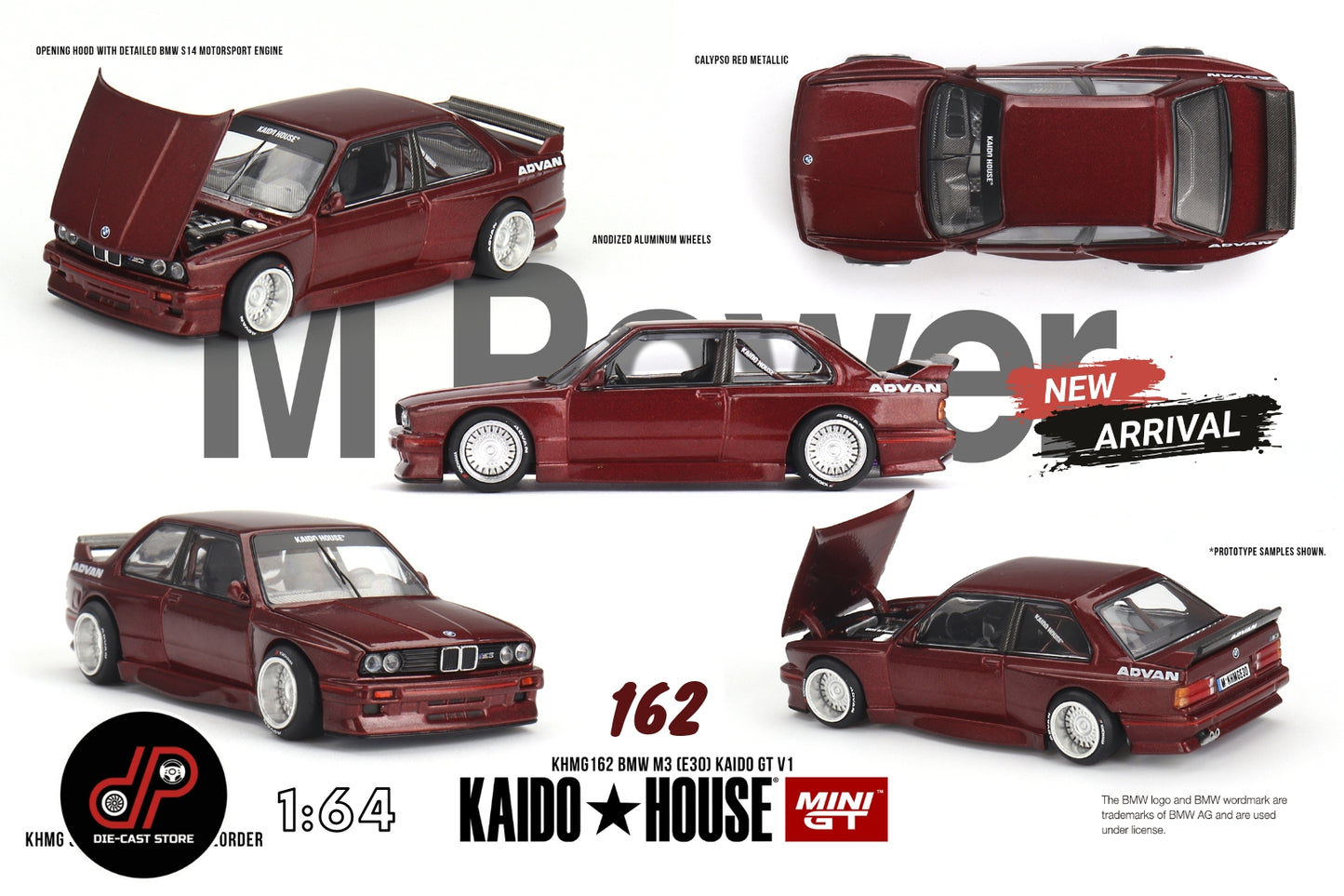 KHMG162 BMW M3 (E30) KAIDO GT V1