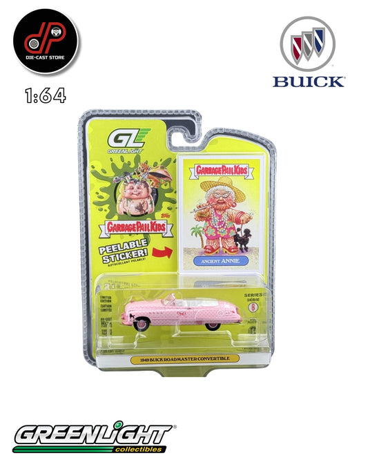 GREENLIGHT SERIES 8 1949 BUICK ROADMASTER CONVERTIBLE PINK/ANCIENT ANNIE