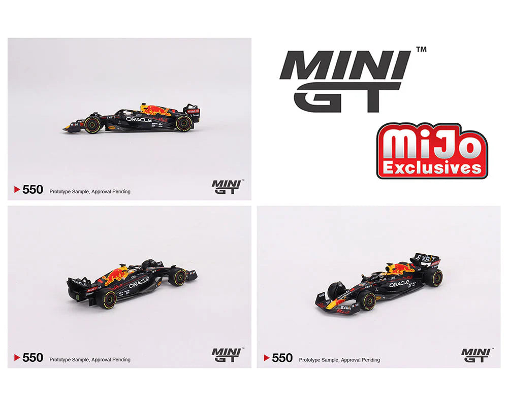 #550 Oracle Red Bull Racing RB18 #1 Max Verstappen 2022 Monaco Grand Prix MINI GT