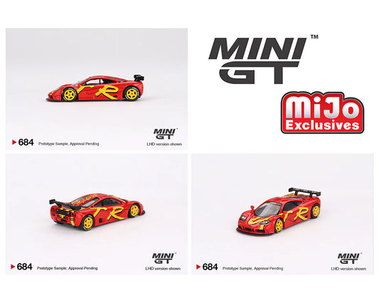 Mini GT #684 McLaren F1 GTR 1996