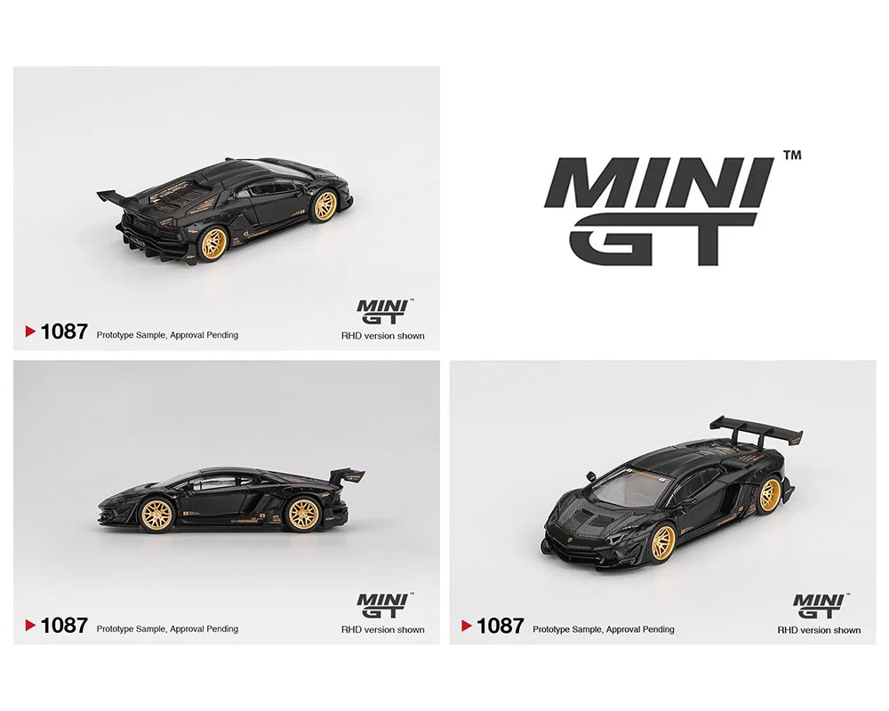 *MGT01087 Lamborghini Aventador Edition Lb Works black