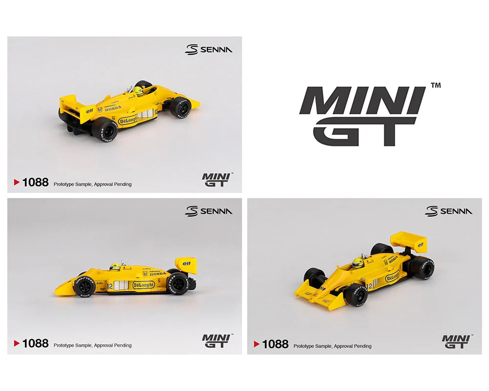 *MGT01088 1:64 Lotus 99T #12 Ayrton Senna 1987 Monaco Grand Prix Winner