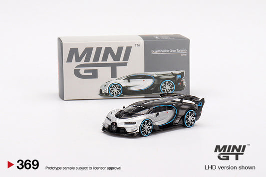 #369 Bugatti Vision Gran Turismo Silver MINI GT