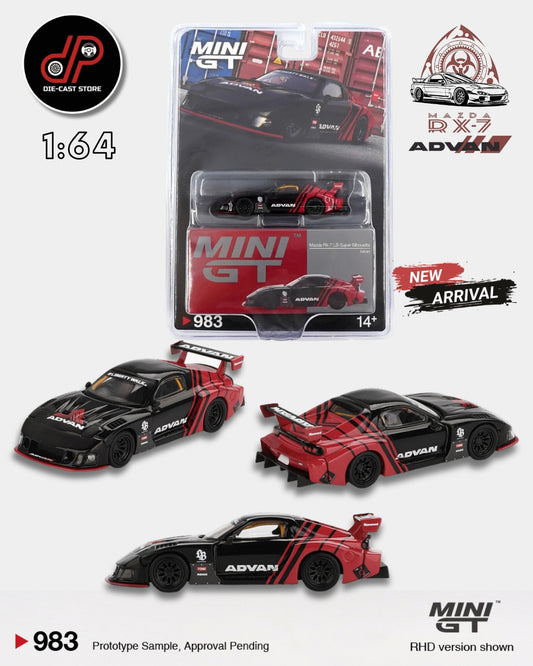 MGT00983 MAZDA RX-7 LB-SUPER SILHOUETTE ADVAN