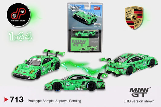 MGT00713 MINI GT Porsche Rexy 911 GT3 R #80 -