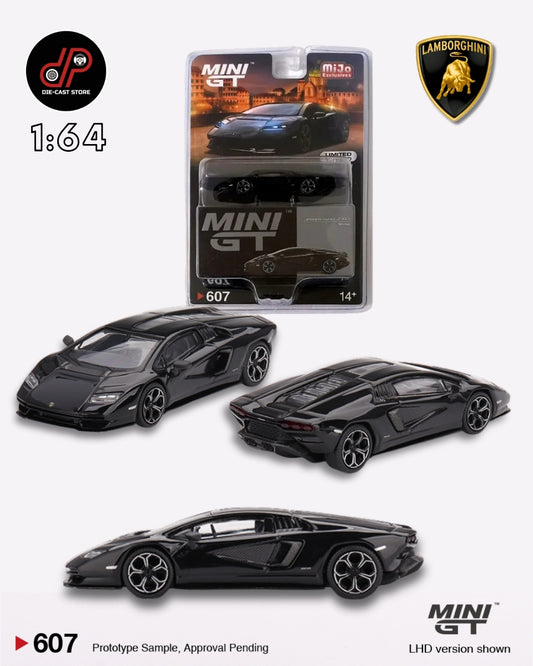 MGT00607 Lamborghini Countach LPI 800-4 – Nero Maia – LHD MINI GT