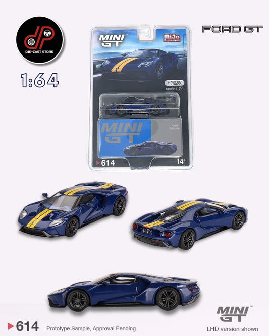 MGT00614 Ford GT Sunoco Blue