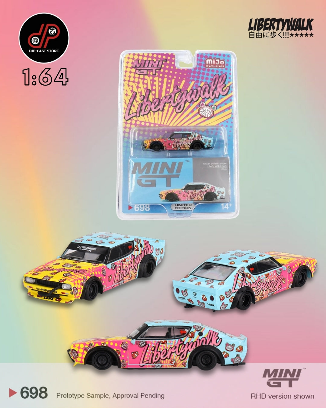 MGT00698 Nissan Skyline Kenmeri Liberty Walk LBWK KUMA