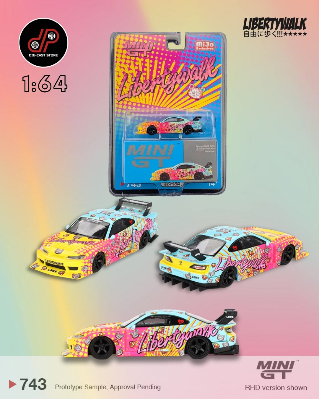 MGT00743 Nissan LB-Super Silhouette S15 SILVIA LBWK KUMA