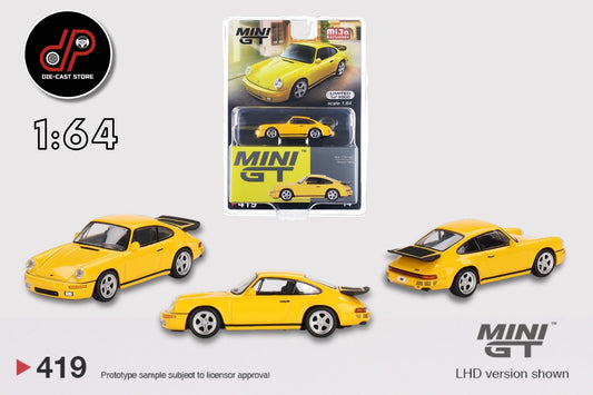 Porsche RUF CTR 1987 Blossom Yellow MGT00419 MINI GT