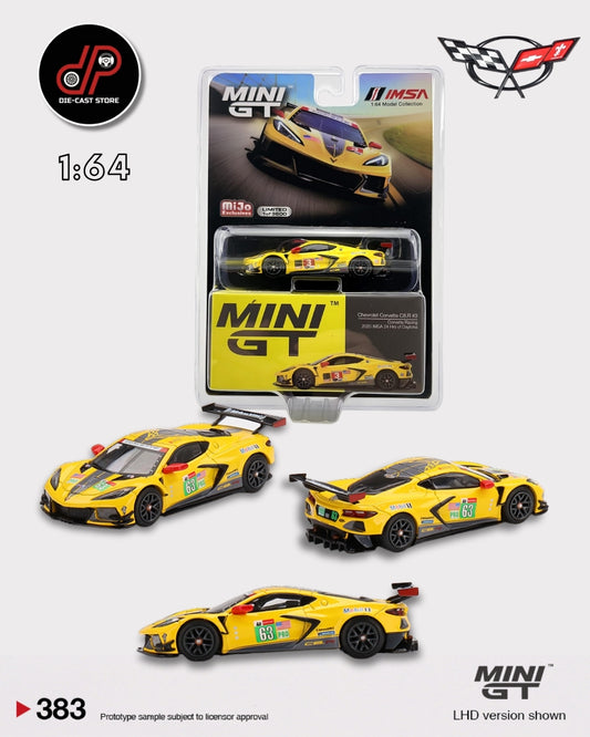 MGT00383 – CHEVY CORVETTE C8.R #63 MINI GT