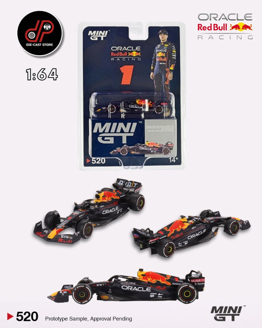 MGT00520 Oracle Red Bull Racing RB18 #1 Max Verstappen 2022 Abu Dh MINI GT
