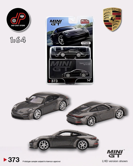 MGT00373 Porsche 911 (992) GT3 Touring Agate Grey MINI GT