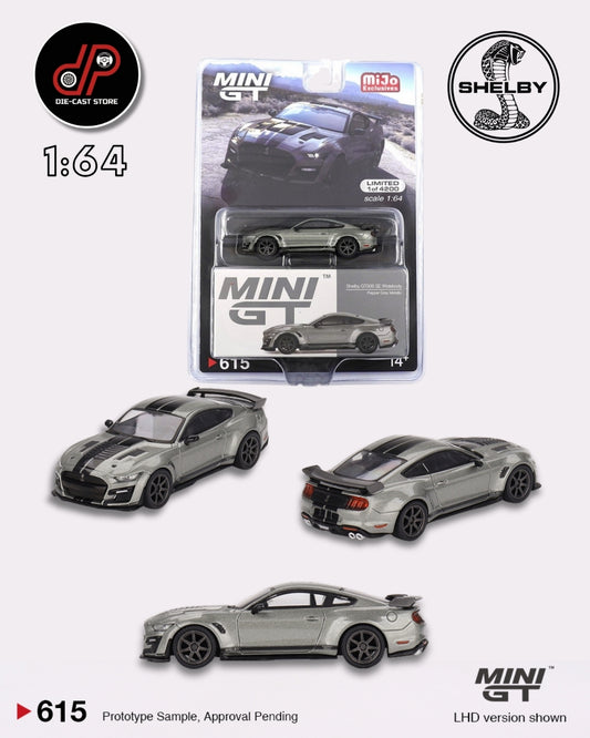 MGT00615 Shelby GT500 SE Widebody Pepper Gray Metallic MINI GT