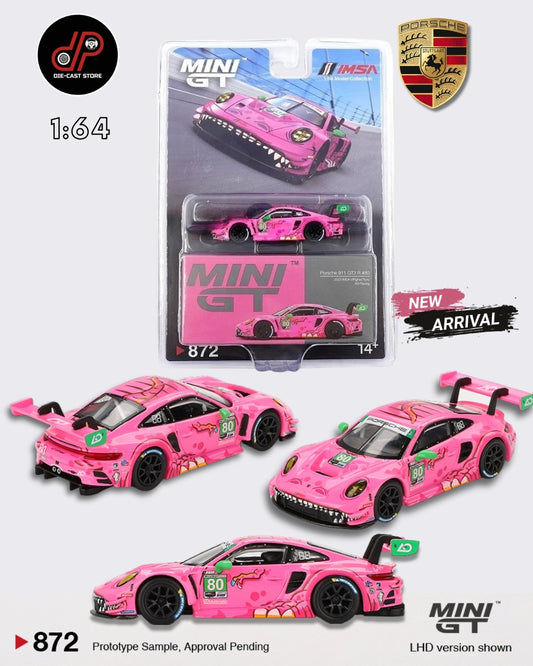 MGT00872 PORSCHE 911 GT3 R #80 AO RACING 2023 IMSA VIRGINIA ROXY
