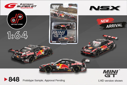MGT00848 HONDA NSX-GT “TYPE S” GT500 #16 (RED BULL MOTUL MUGEN NSX-GT, TEAM RED BULL MUGEN – 2022 SUPER GT SERIES)