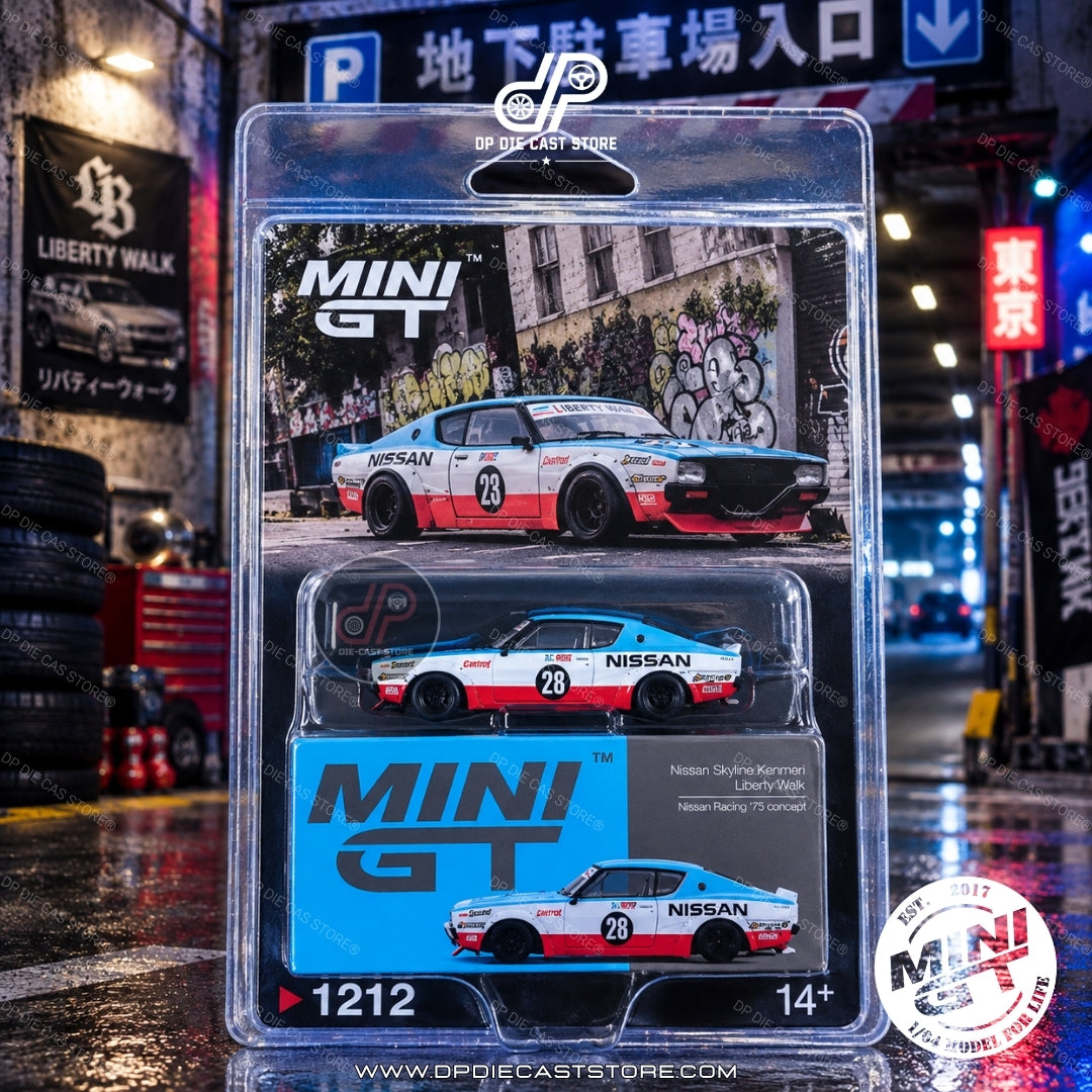 MGT01212 Nissan Skyline Kenmeri Liberty Walk Nissan Racing ’75 concept
