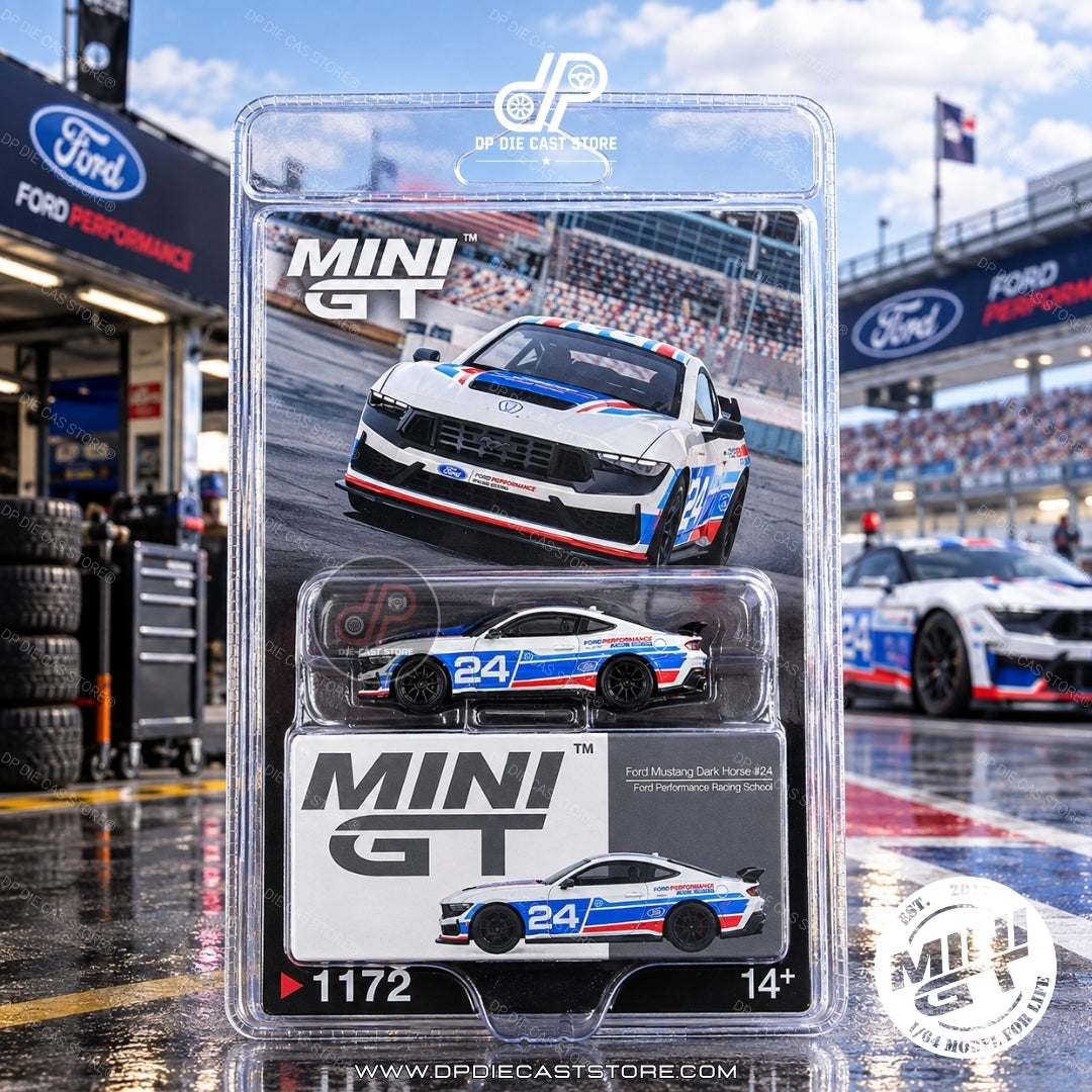 *MGT01172 Ford Mustang Dark Horse -- #24 Ford Performance Racing School