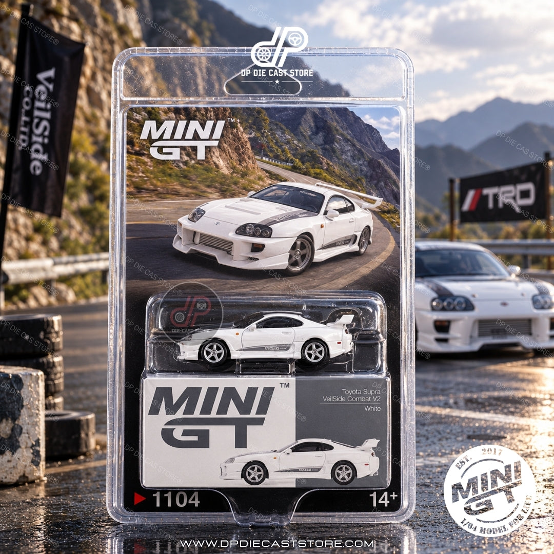 *MGT01104 Toyota Supra VeilSide Combat V-I White