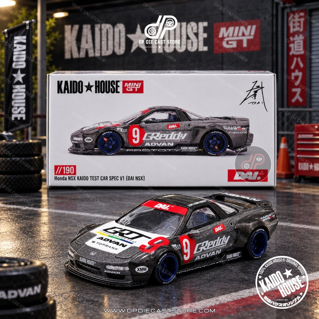 *KHMG 190 Honda NSX Kaido V1 #9 Greddy Advan