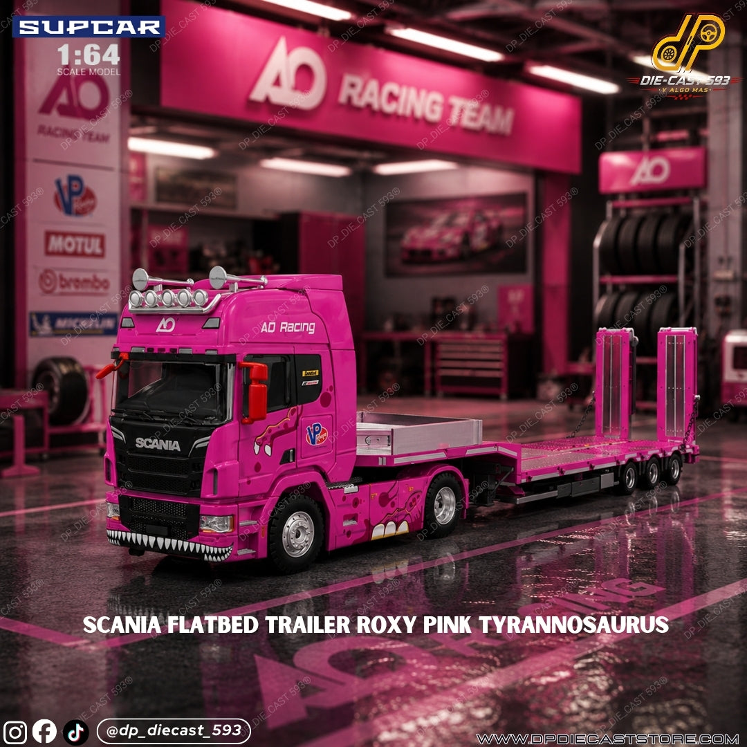 *SUPCAR ROXY SCANIA FLATBED TRANSPORTER SC647507