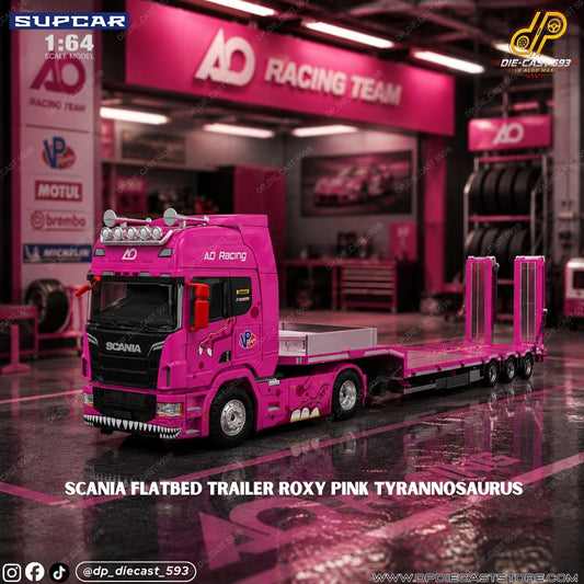 *SUPCAR ROXY SCANIA FLATBED TRANSPORTER SC647507