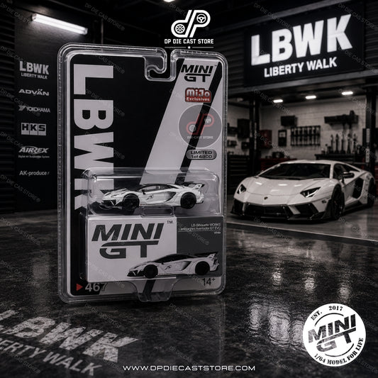 MGT00467 LB-Silhouette WORKS Lamborghini Aventador GT EVO White