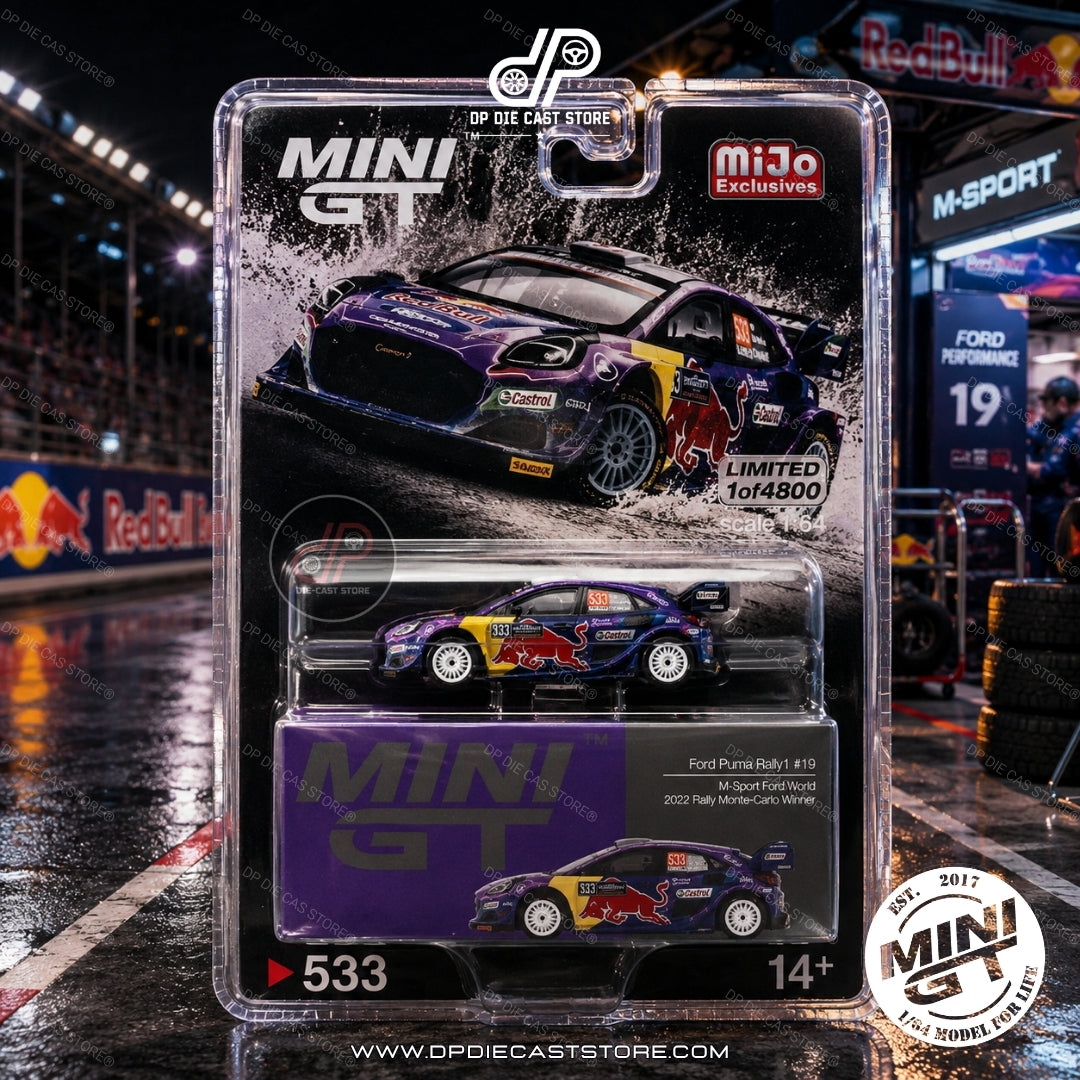 MGT00533 FORD PUMA RALLY MORADO #19