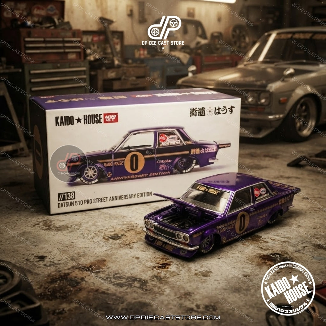 *KHMGT138  Datsun 510 Pro Street Anniversary Violeta