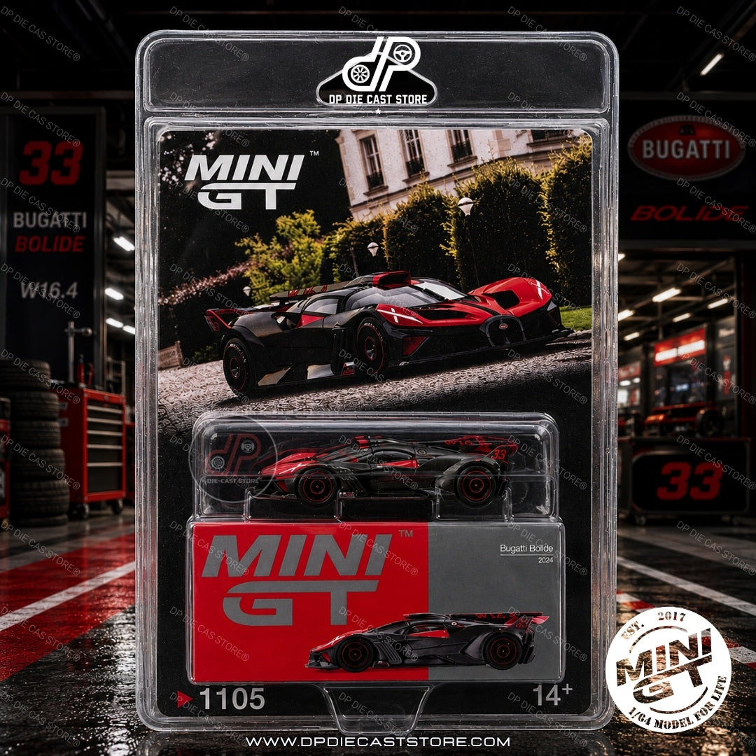*MGT01105 Bugatti Bolide Rojo