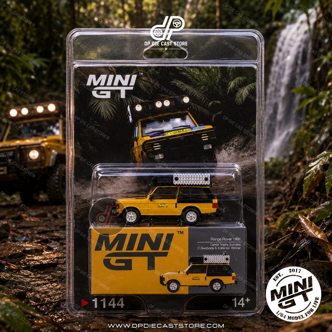 *MGT01144: Range Rover 1981 Camel Trophy Sumatra C.Swoboda &amp; K.Men