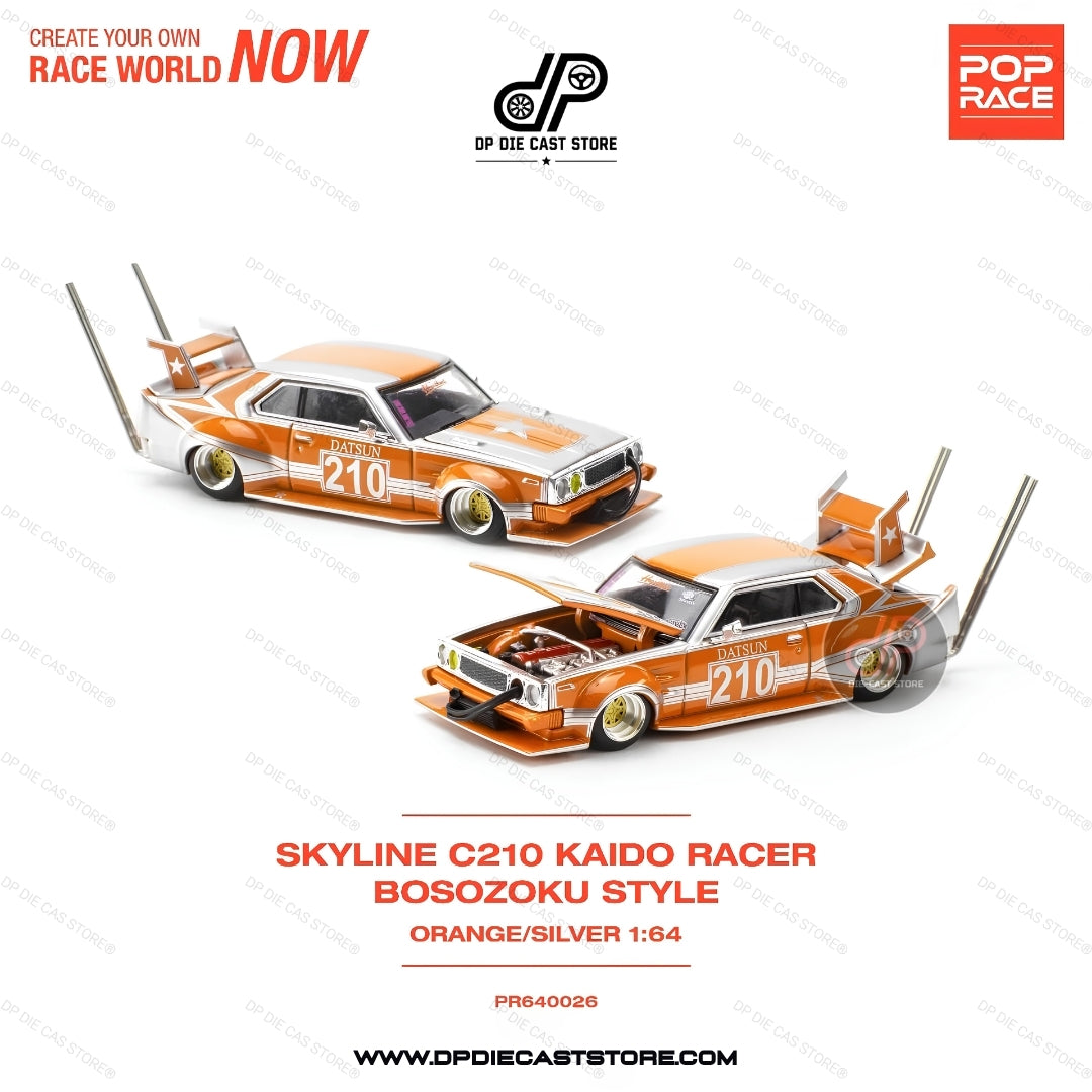 POP RACE 26 SKYLINE C210 KAIDO RACER BOSOZOKU STYLE