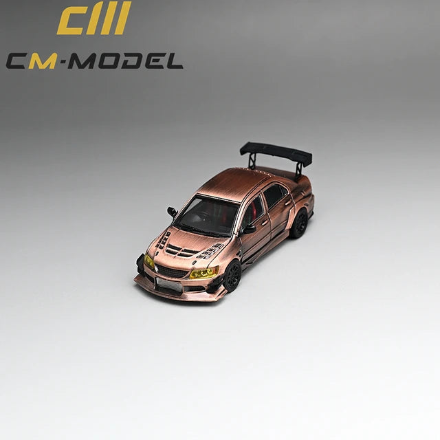 Mitsubishi Lancer EVO IX, bronce, JDM CM MODEL