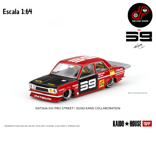 Kaido House 1/64 Datsun 510 Pro Street SK510 Red 003